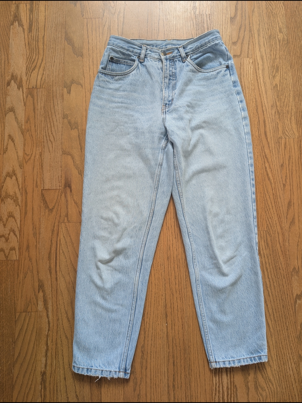 Sigrid Olsen Light Blue 90s High-Rise Mom Jeans - Picture 1 of 6